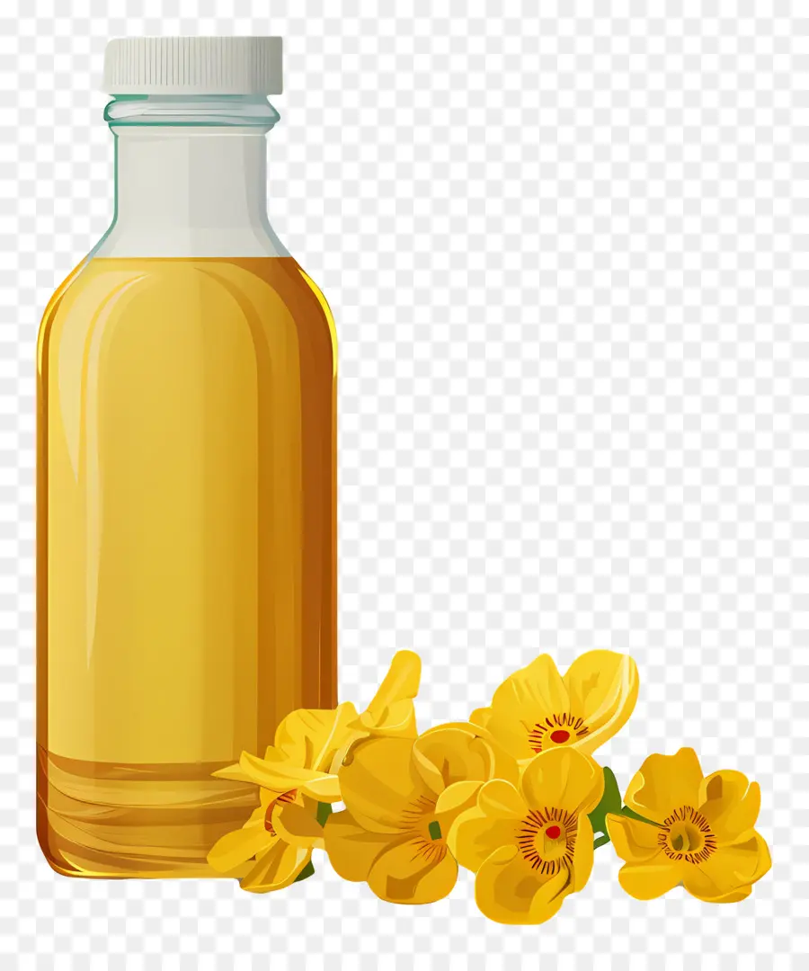 Huile De Canola，Bouteille D'huile PNG