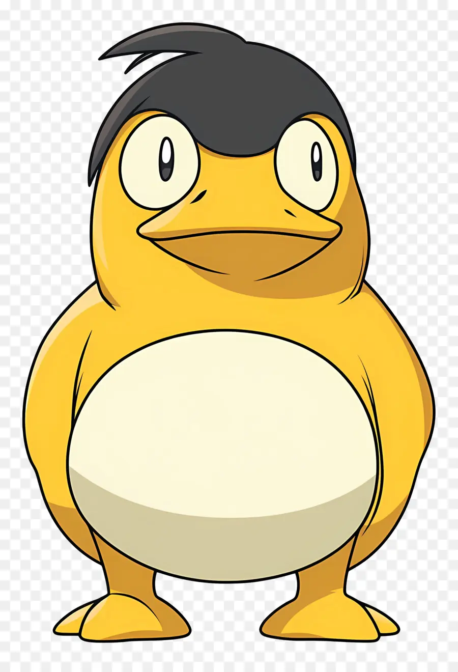 Canard De Dessin Animé，Jaune PNG