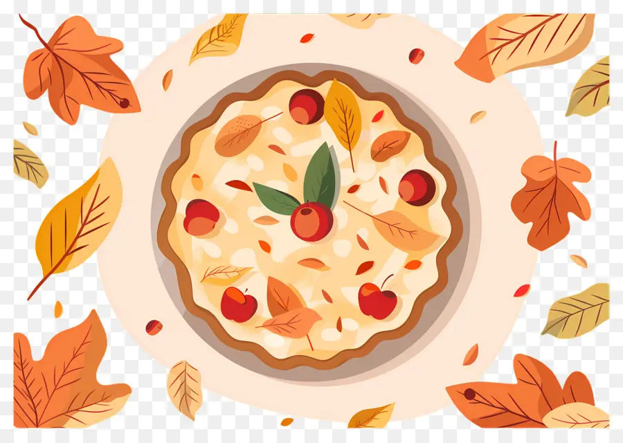 Tarte De Thanksgiving，Tarte D'automne PNG