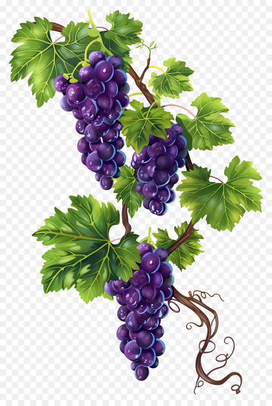 Vigne，Raisins PNG