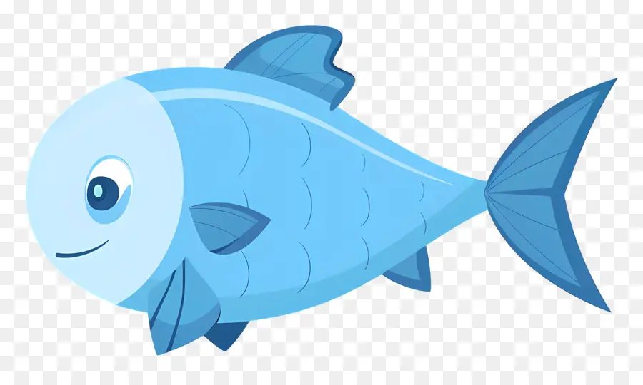 Poisson Bleu，Aquatique PNG