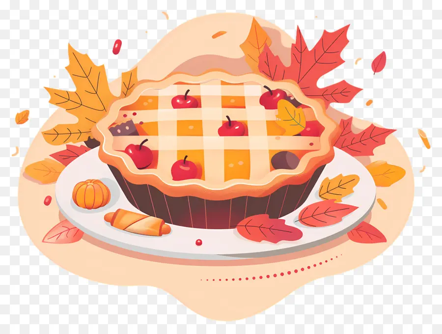 Tarte De Thanksgiving，Tarte D'automne PNG