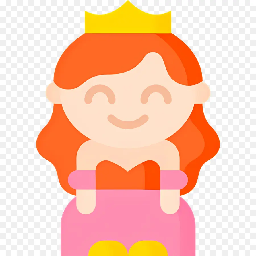 Petite Fille，Princesse Avec Couronne PNG