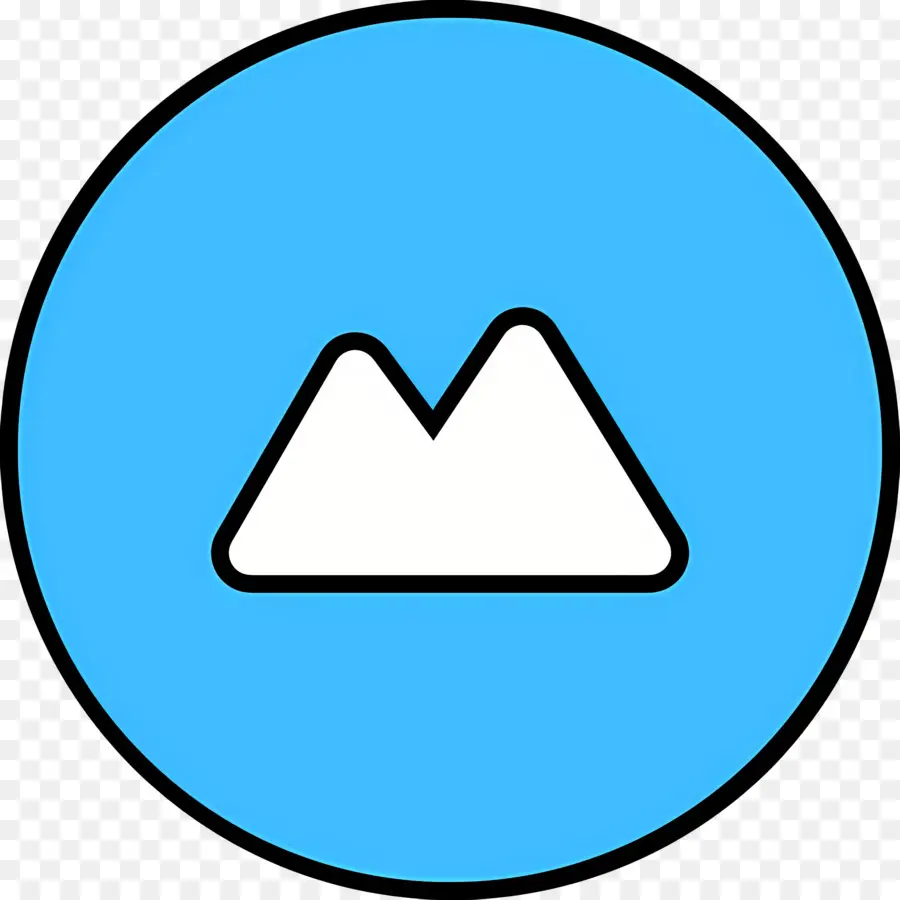 Symbole De La Montagne，Icône De Montagne PNG