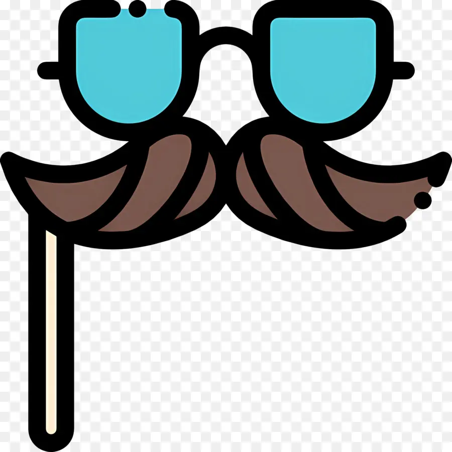 Moustache，Lunettes Avec Moustache PNG