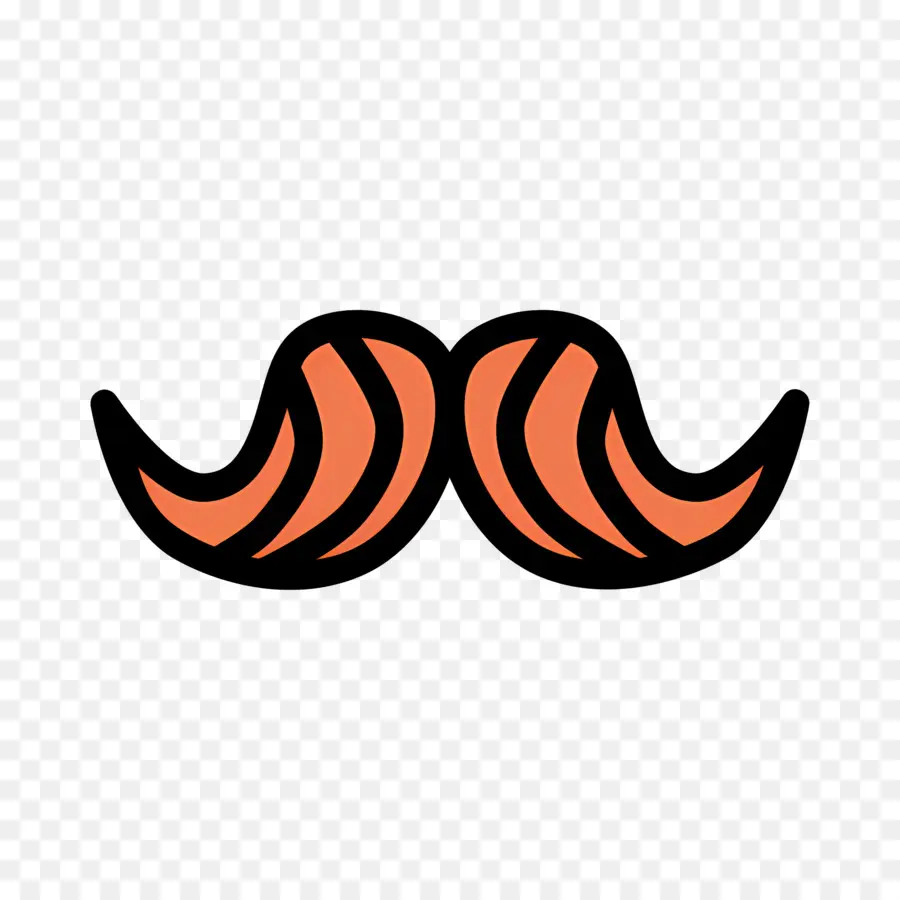 Moustache，Moustache Orange PNG