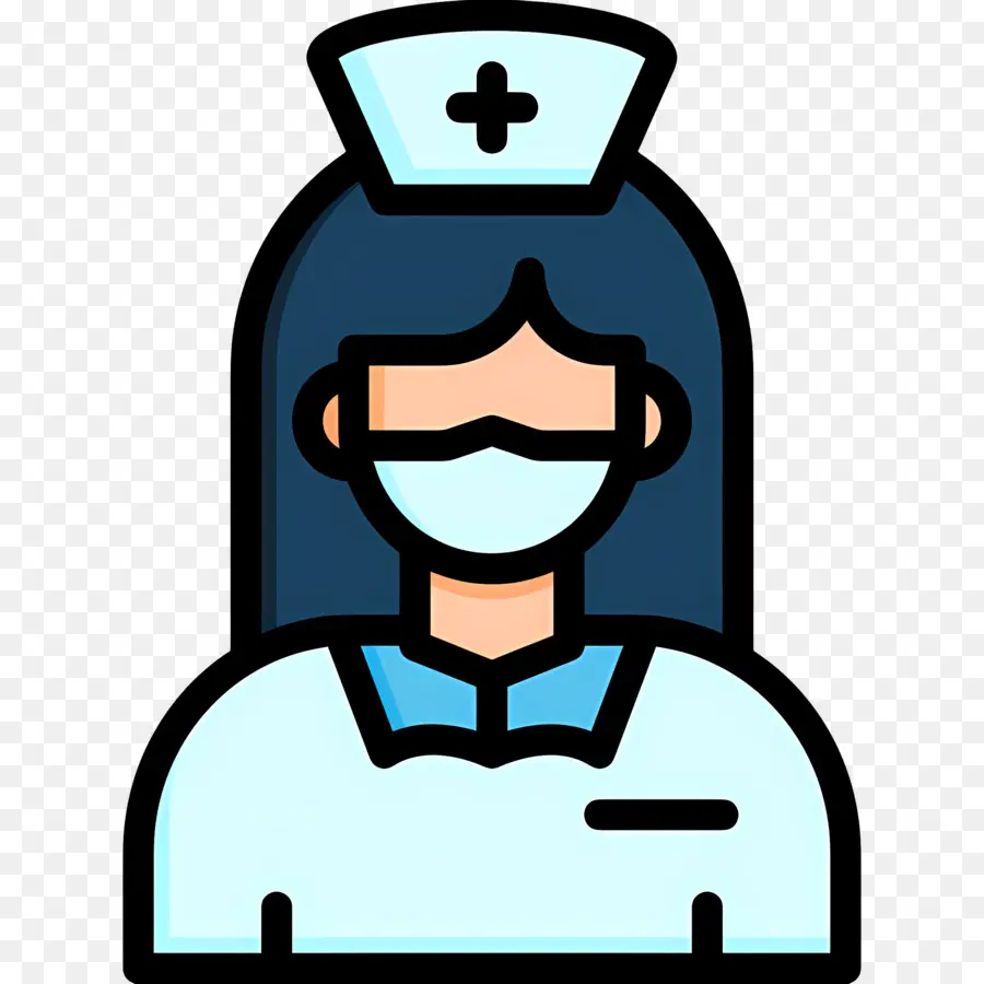 Symbole Du Médecin，Infirmière Avec Masque PNG