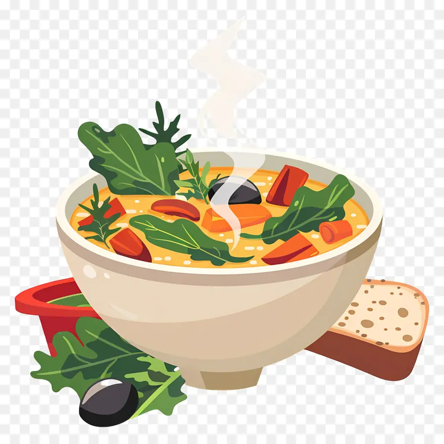 Nourriture Délicieuse，Soupe Aux Légumes PNG