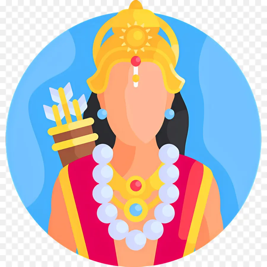 Rama，Illustration De La Divinité Hindoue PNG