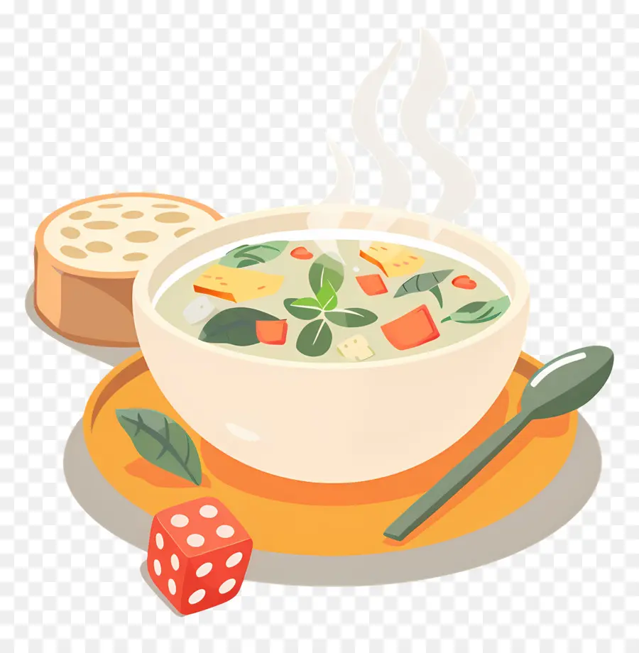 Nourriture Délicieuse，Soupe Aux Légumes PNG