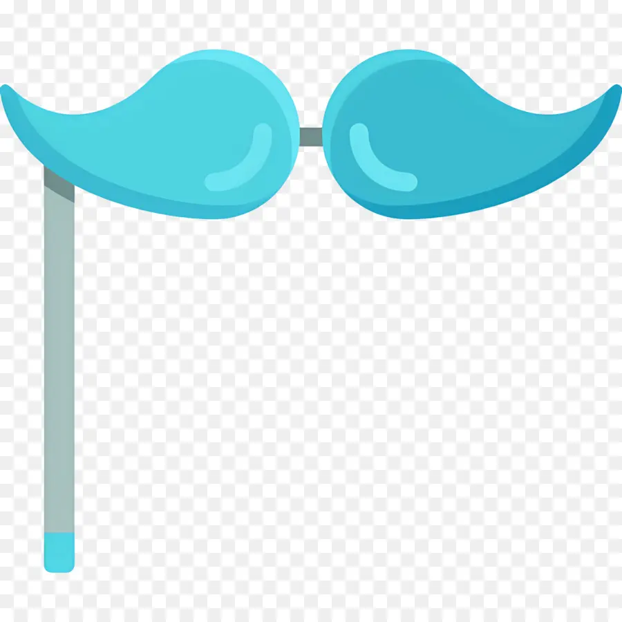 Moustache，Moustache Bleue PNG