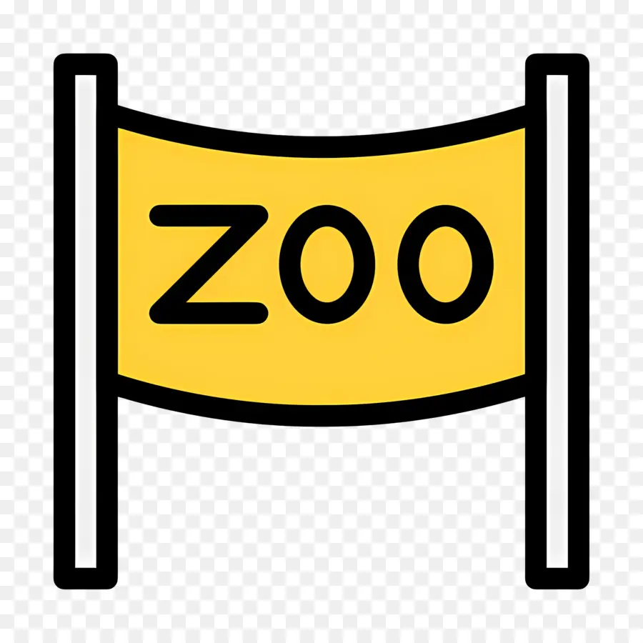 Zoo，Panneau De Zoo PNG