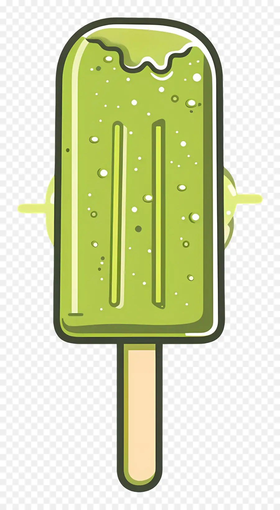 Glace Au Matcha，Glace Glacée Au Kiwi PNG