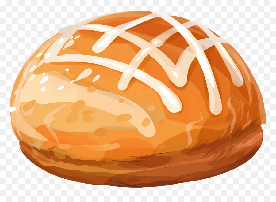 Pain Rond，Beignet Glacé PNG