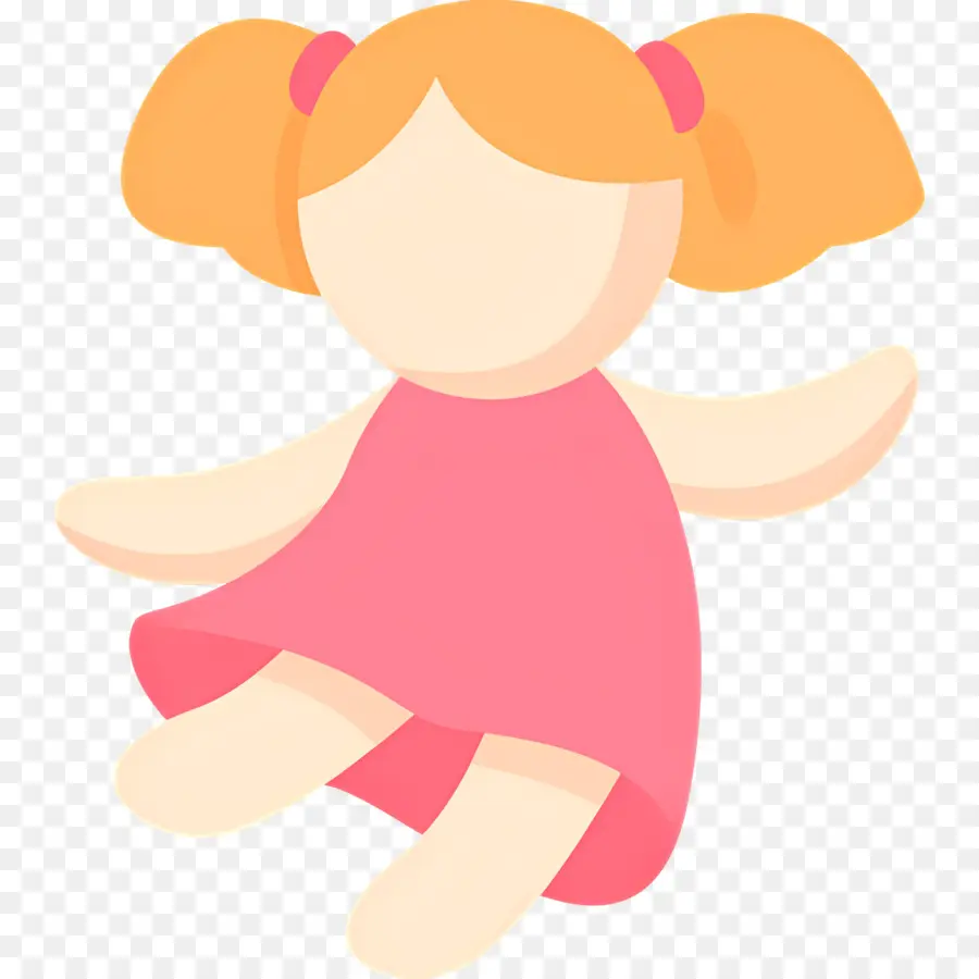 Petite Fille，Fille De Dessin Animé PNG