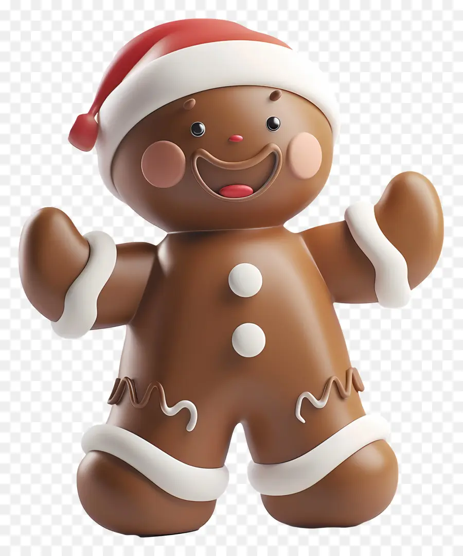 Bonhomme En Pain D'épice，Noël PNG