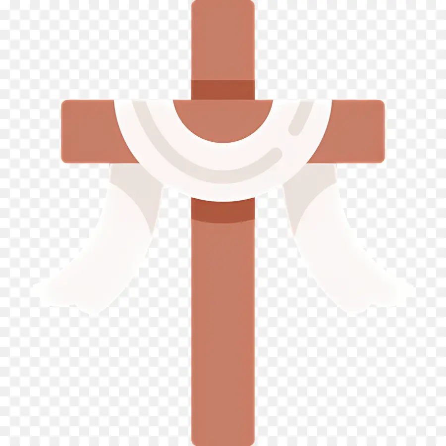 Croix Chrétienne，Croix Avec Tissu PNG