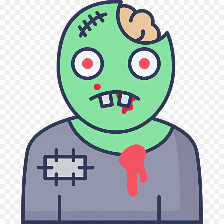 Zombi D'halloween，Personnage De Zombie PNG