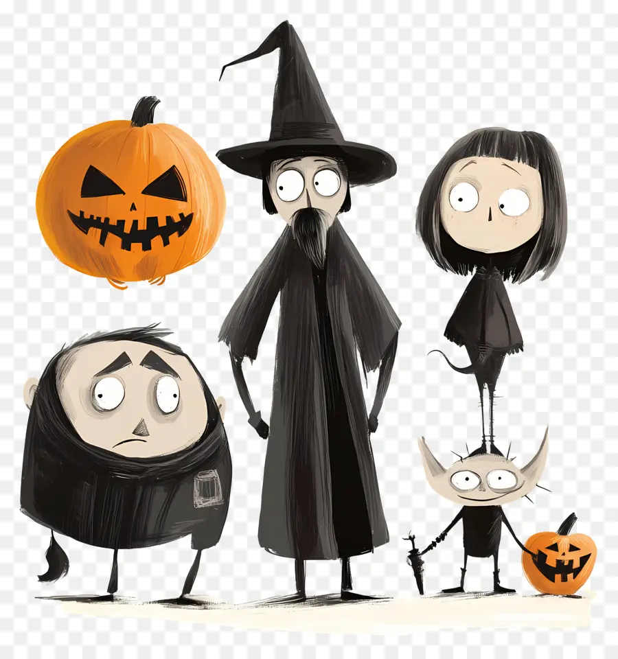 Nuit D'halloween，Personnages D'halloween PNG