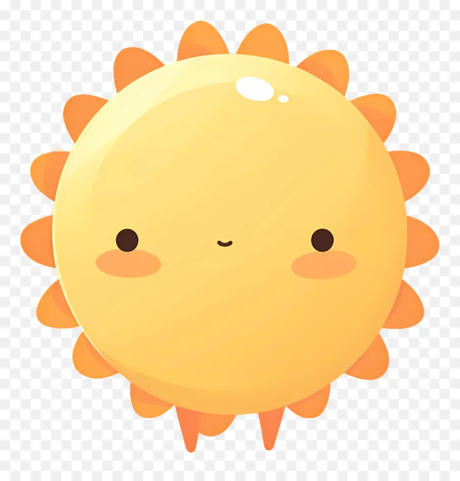 Soleil Kawaii，Soleil Mignon PNG