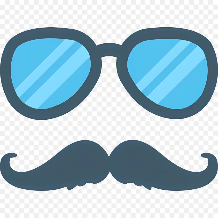 Moustache，Lunettes De Soleil Et Moustache PNG