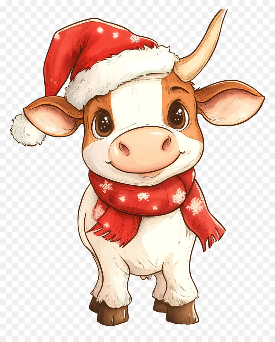 Vache De Noël，Vacances PNG