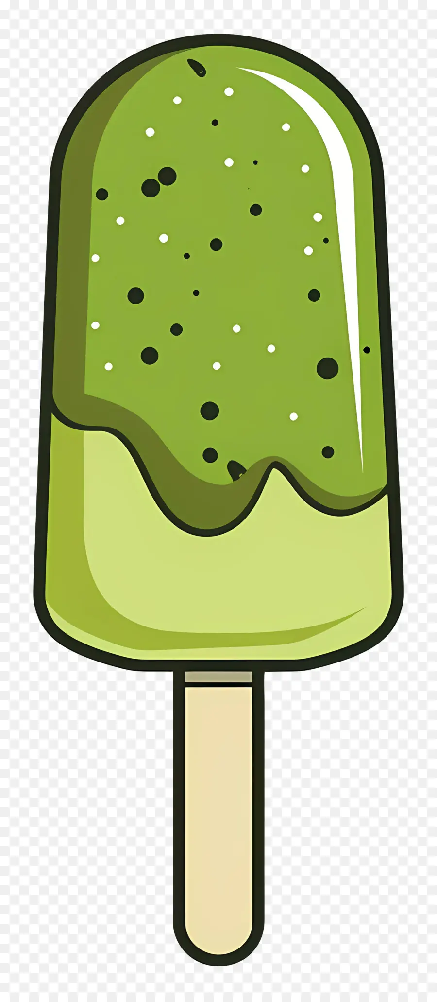 Glace Au Matcha，Glace Glacée Au Kiwi PNG