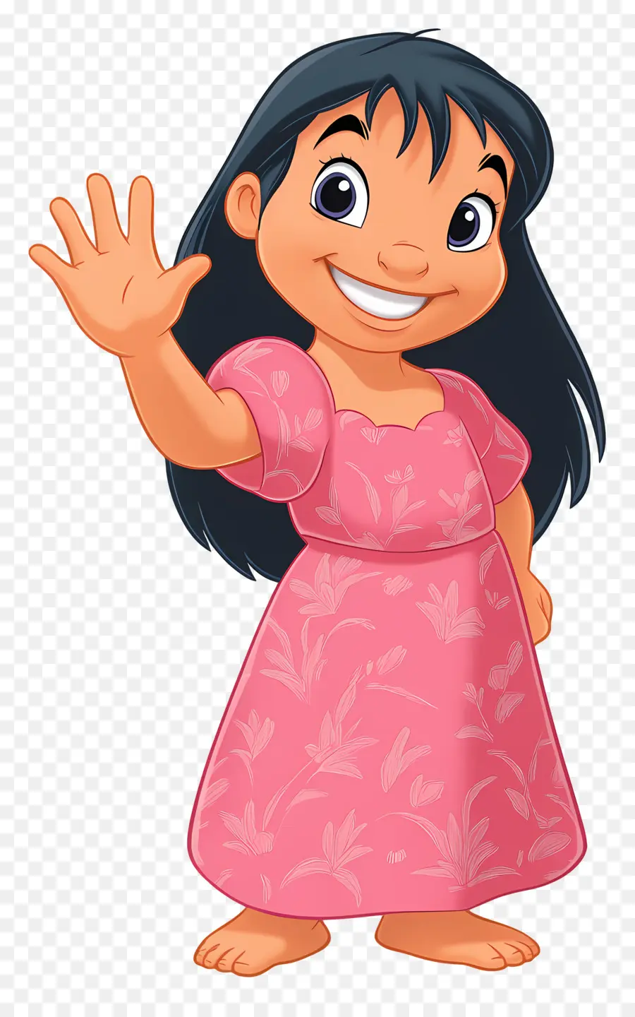 Personnage De Lilo，Fille De Dessin Animé PNG