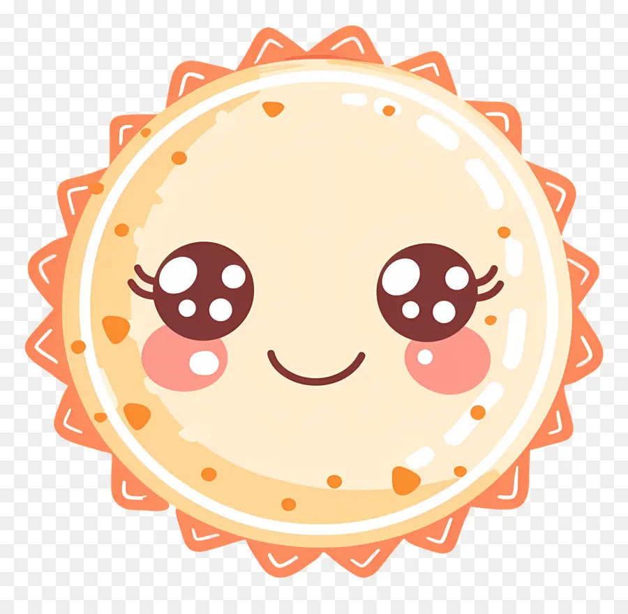 Soleil Kawaii，Soleil Souriant PNG