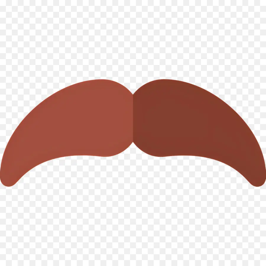 Moustache，Moustache Brune PNG