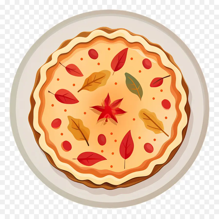 Tarte De Thanksgiving，Tarte D'automne PNG