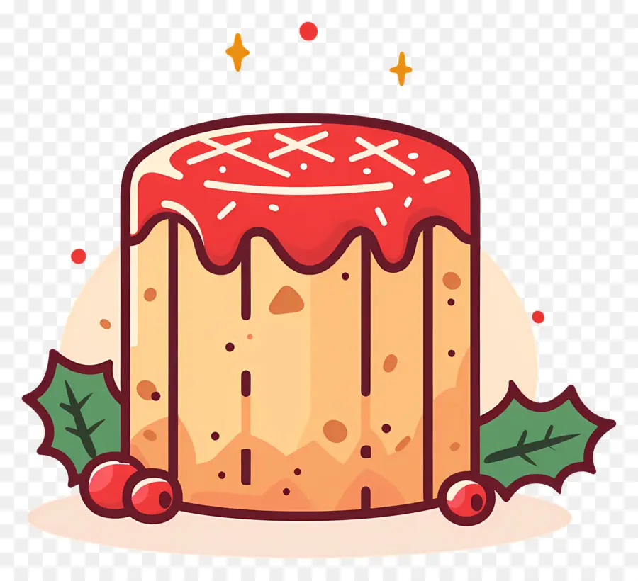 Panettone，Gâteau De Noël PNG