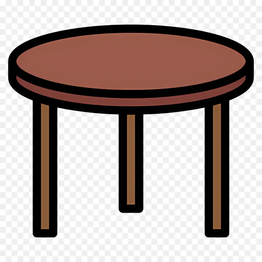 Table Basse，Table Ronde PNG