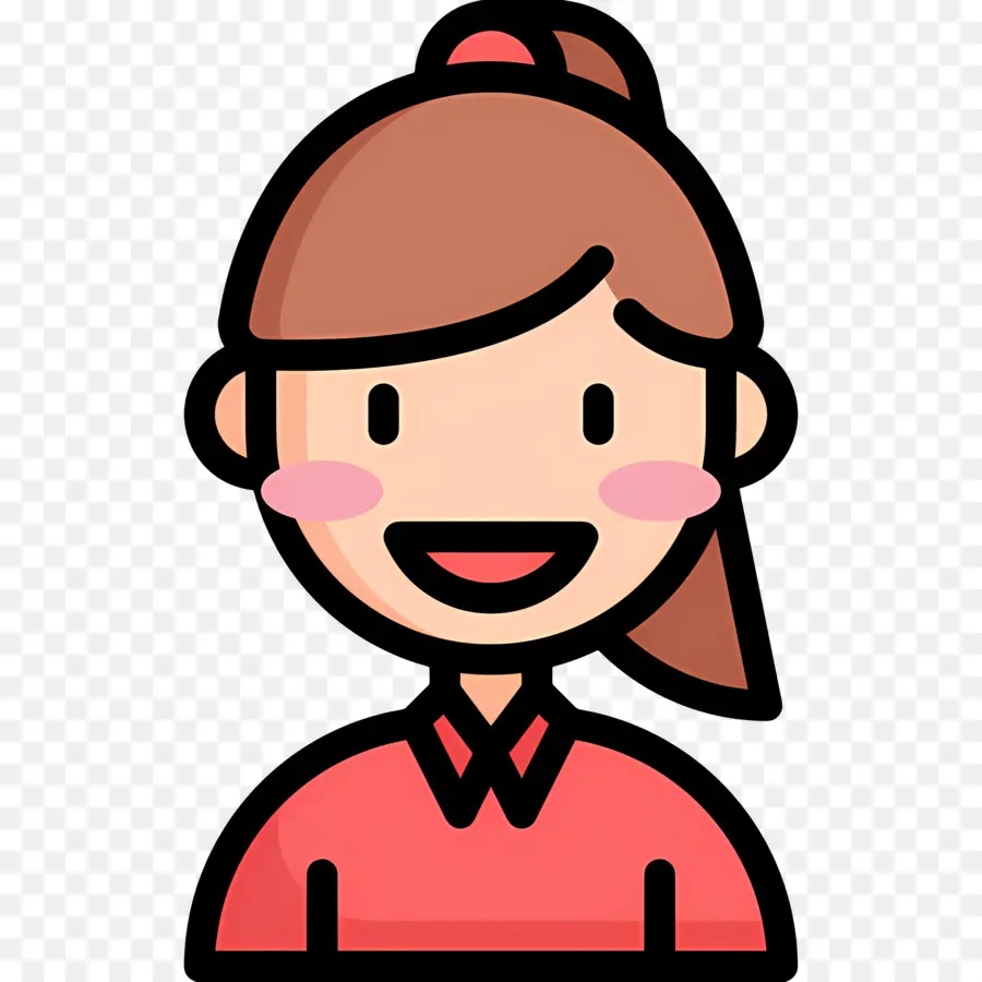 Petite Fille，Fille Souriante PNG