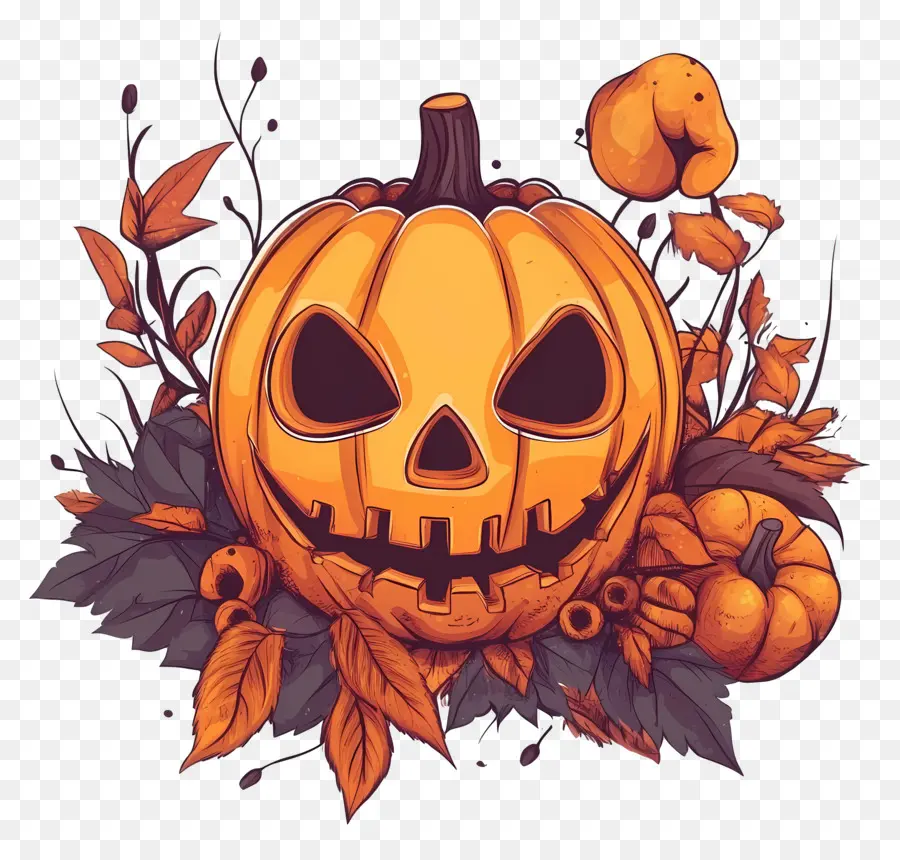 Modèle De Bannière D'halloween，Citrouille PNG