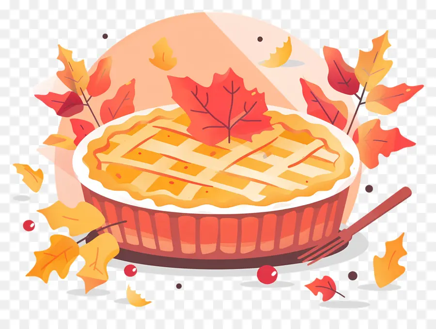 Tarte De Thanksgiving，Tarte D'automne PNG