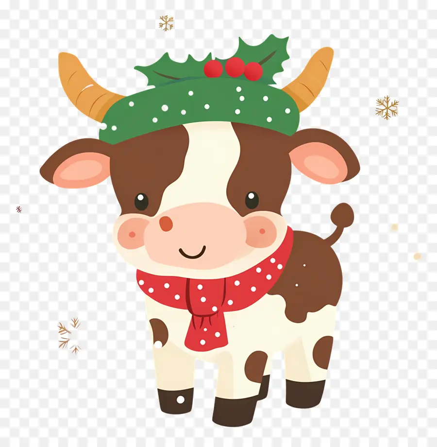 Vache De Noël，Vacances PNG