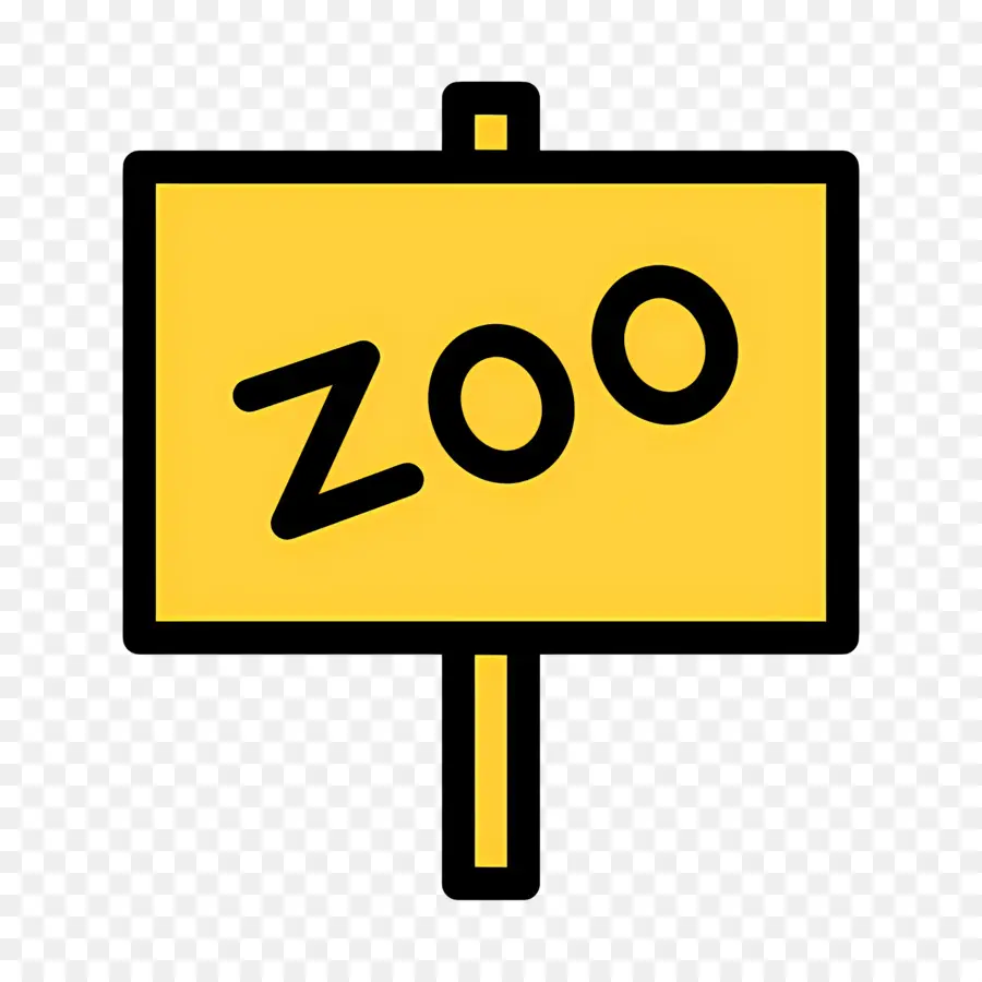 Zoo，Panneau De Zoo PNG