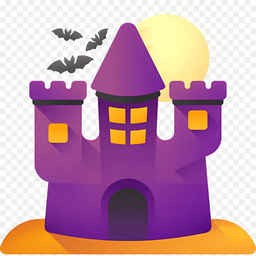 Château D'halloween，Château PNG