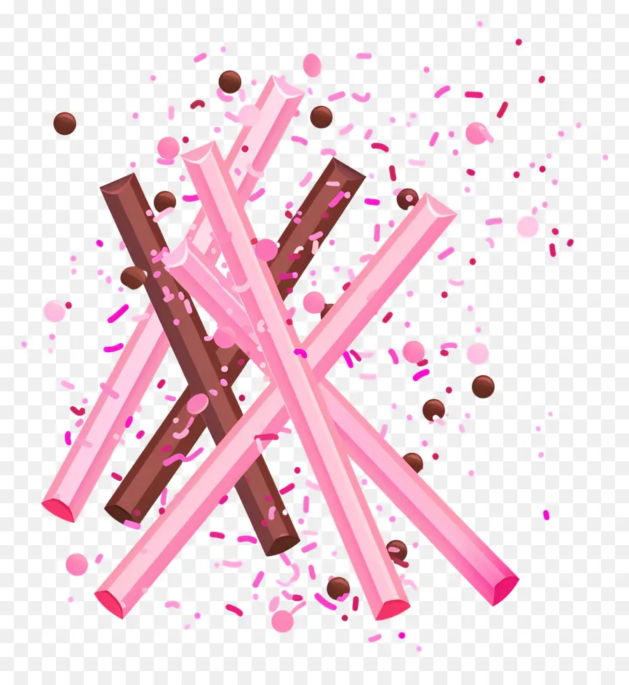 Bâtonnets De Chocolat，Bonbons PNG