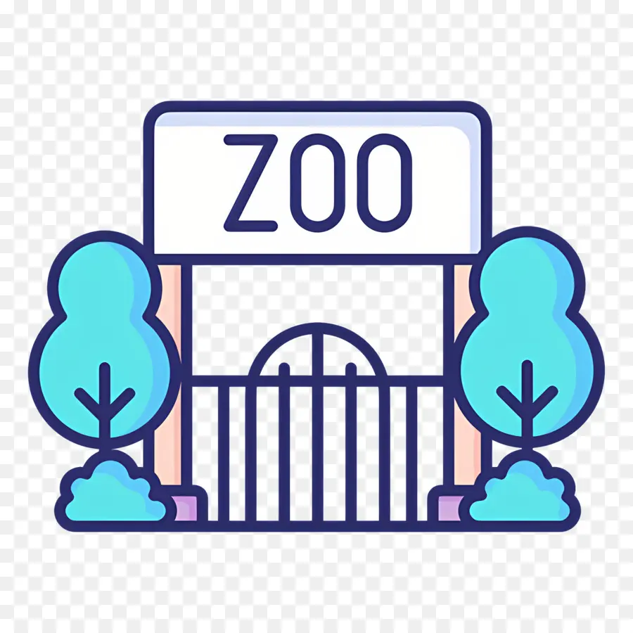 Zoo，Entrée Du Zoo PNG