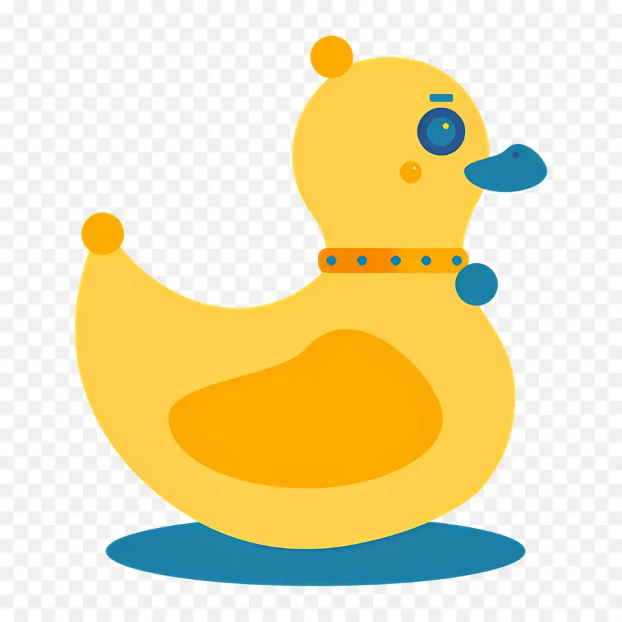 Canard De Dessin Animé，Canard En Caoutchouc Stylisé PNG