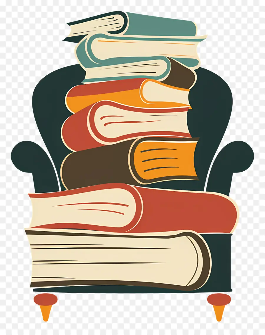 Logo Du Livre，Chaise De Livre PNG