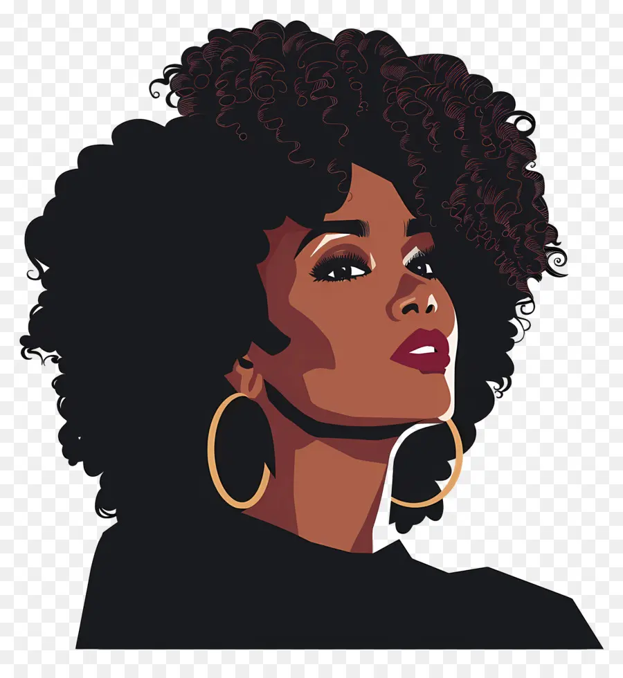 Whitney Houston，Femme élégante Aux Cheveux Bouclés PNG