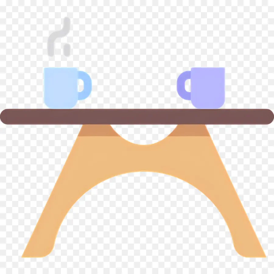 Table Basse，Tasses PNG