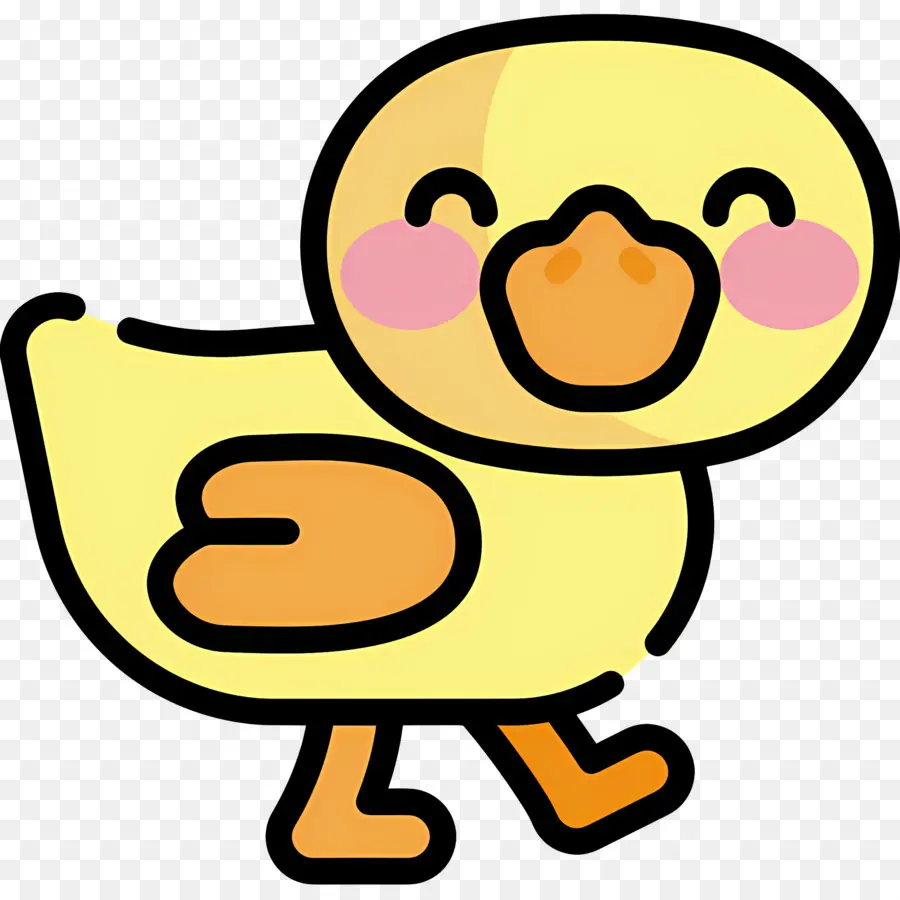 Canard De Dessin Animé，Canard Mignon PNG