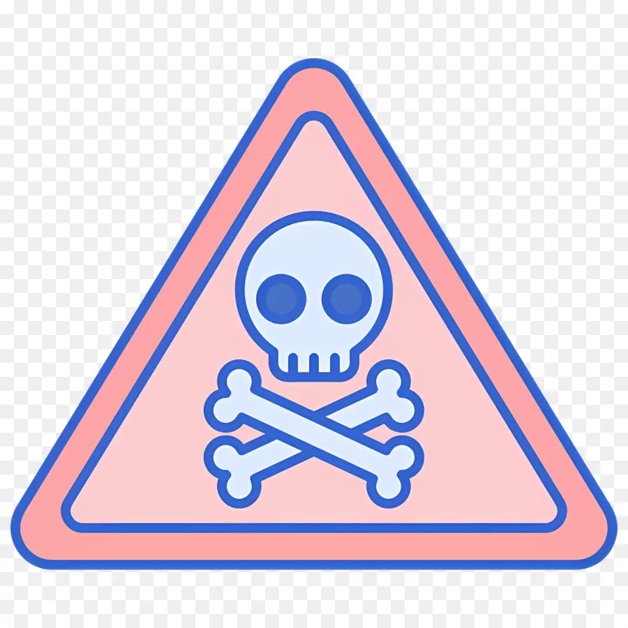 Symbole De Poison，Avertissement De Crâne PNG