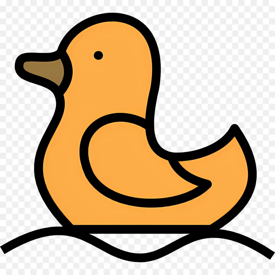 Canard De Dessin Animé，Canard En Caoutchouc PNG