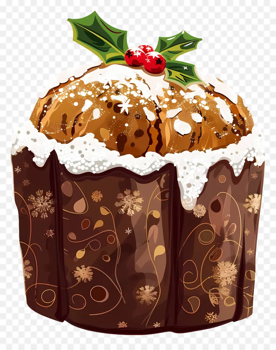 Panettone，Pudding De Noël PNG