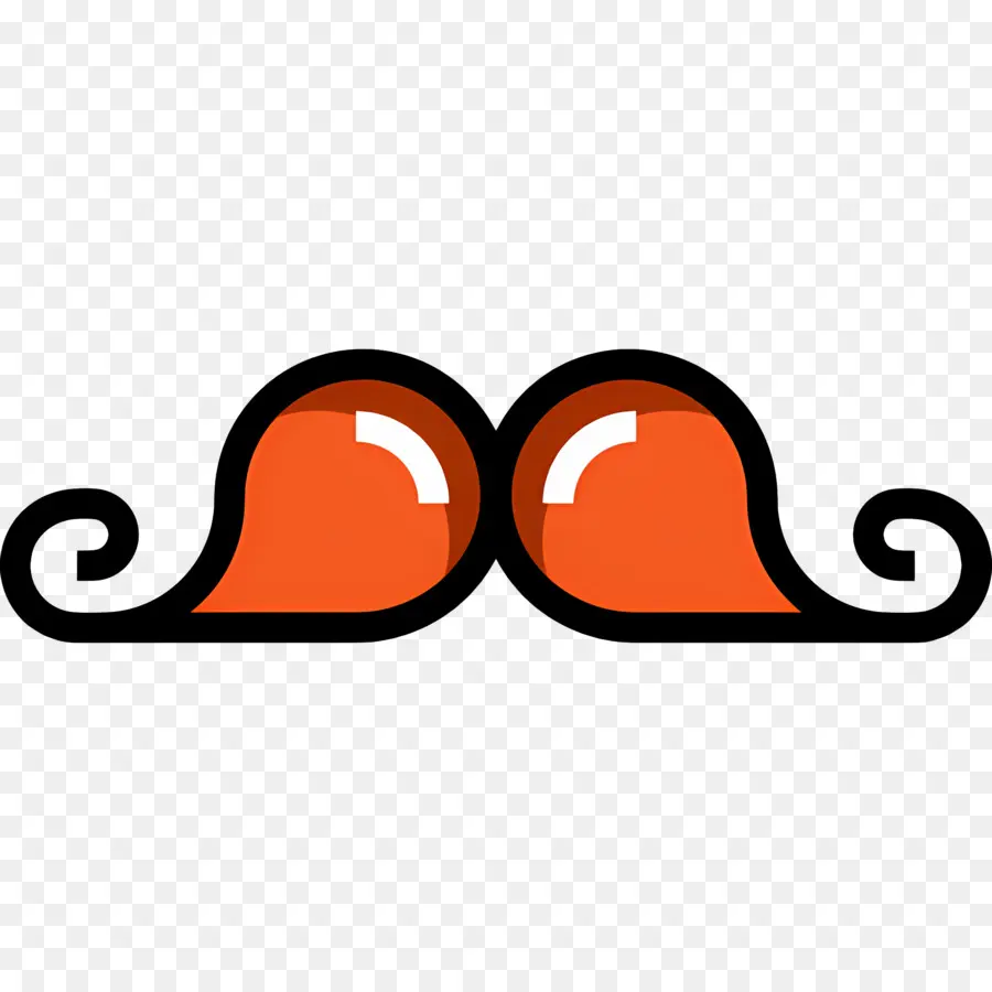 Moustache，Moustache Orange PNG